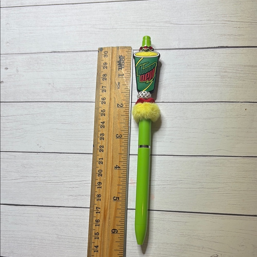 Mountain Dew Green Novelty Pen